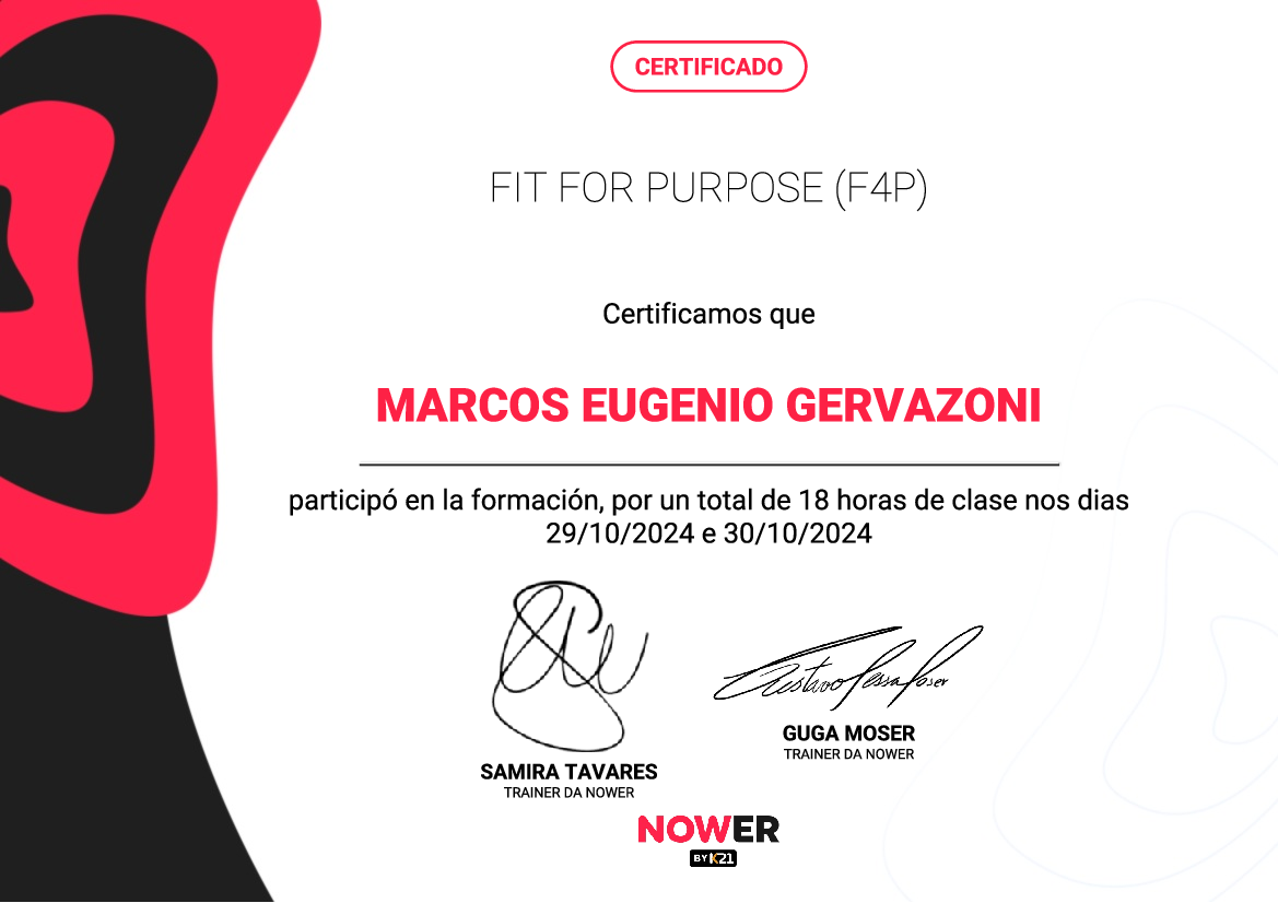Certificado K21